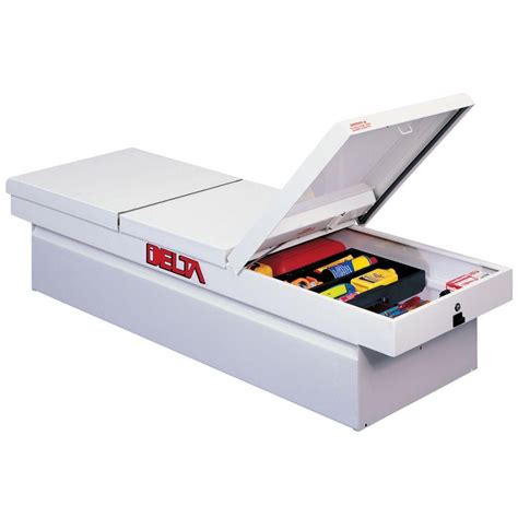 delta white steel tool box|delta truck boxes website.